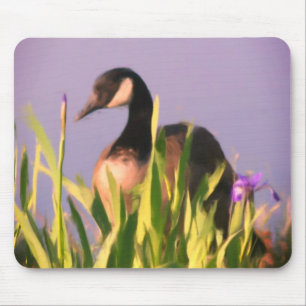 Kanada Gänsetierkunst Mousepad