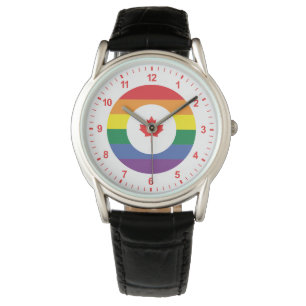 Kanada-Gay Pride Armbanduhr