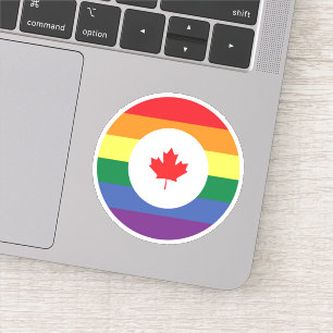 Kanada-Gay Pride Aufkleber