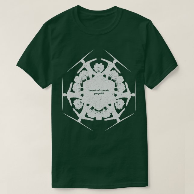 Kanada: Geogaddi-Weiß T-Shirt (Design vorne)
