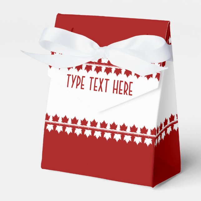 Kanada Geschenkboxen Personalisiert Canada Gift Ba Geschenkschachtel (Vorderseite)