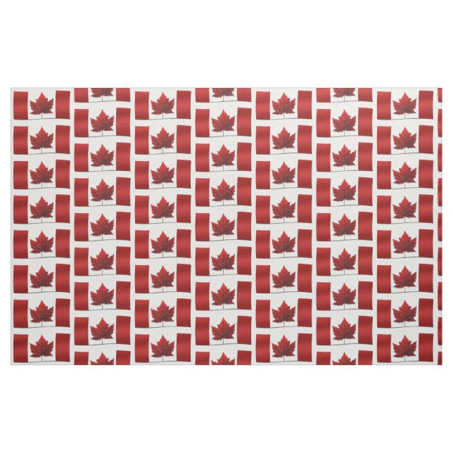 Kanada-Gewebe-Kanada-Flaggen-Gewebe Stoff (Fat Quarter (45,7 x 55,9 cm))