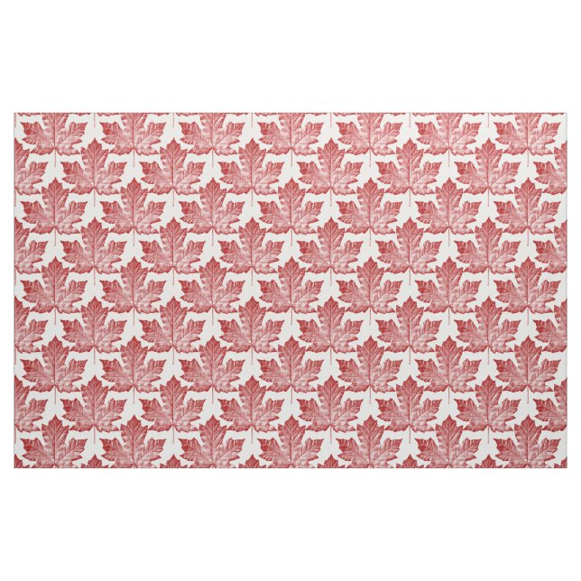 Kanada-Gewebe-Kanada-Flaggen-Gewebe Stoff (Fat Quarter (45,7 x 55,9 cm))