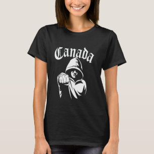 Kanada Gift Flag Varsity Canadian Toronto Retro Vi T-Shirt