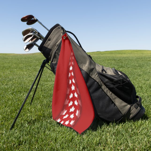 Kanada Golf Handtuch Kanada Maple Leaf Handtücher (Gras)