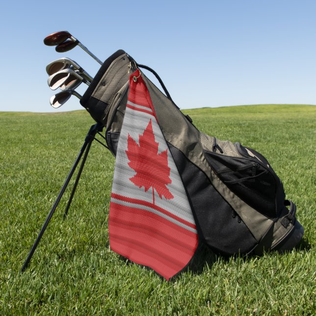 Kanada Golf Towel Canada Souvenir Golf Handtücher  (Gras)
