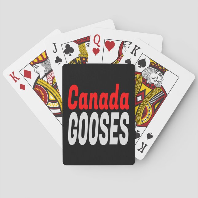 Kanada Gooses LetterKenny Funny Novelty Spielkarten (Rückseite)