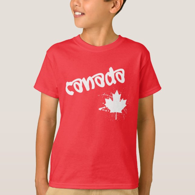 Kanada Graffiti T-Shirt (Vorderseite)