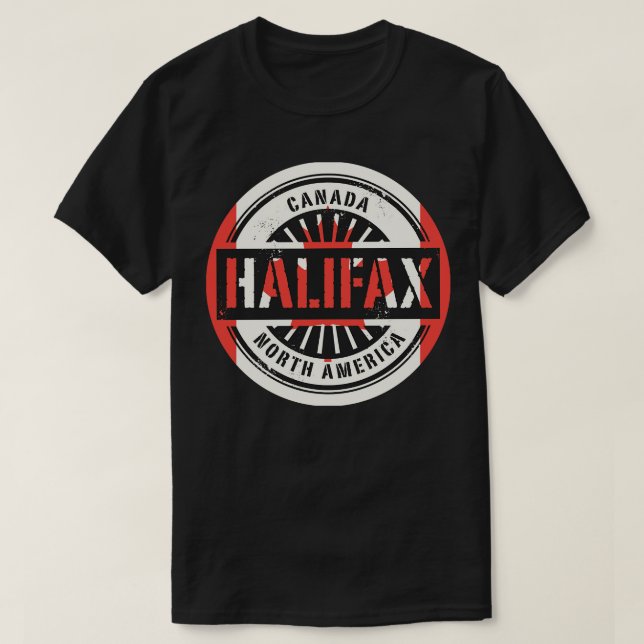 Kanada Halifax T-Shirt (Design vorne)