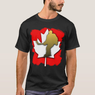 Kanada-Hockey-Gold T-Shirt