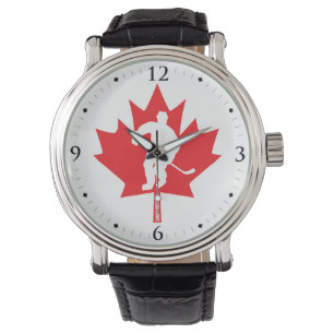Kanada Hockey Maple Leaf Spieler Armbanduhr