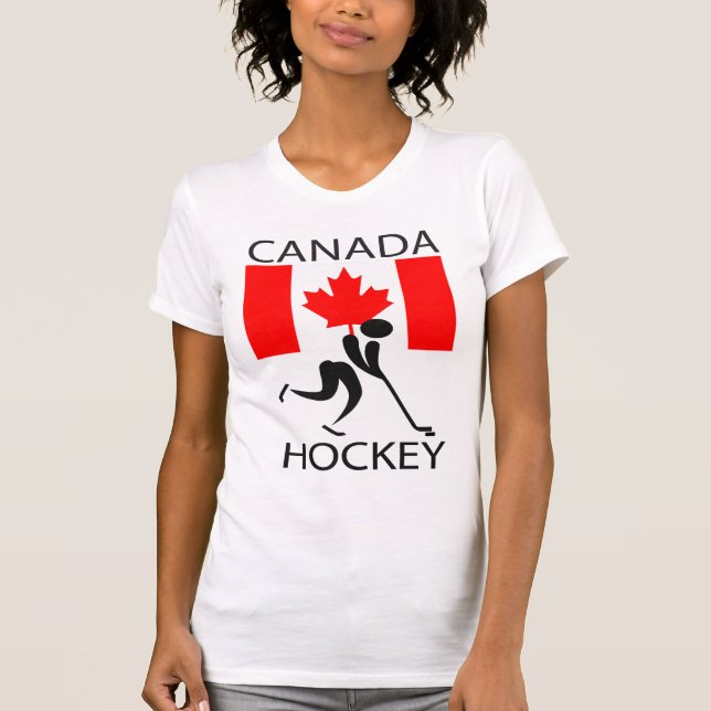 Kanada-Hockey T-Shirt (Vorderseite)