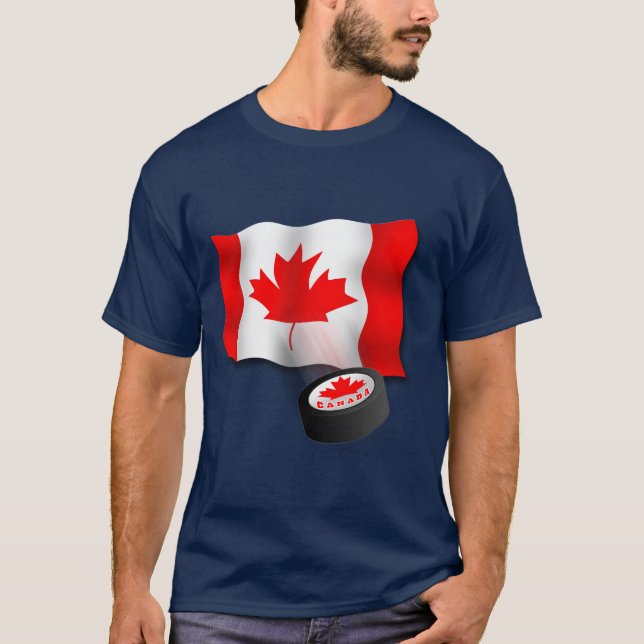Kanada-Hockey T-Shirt (Vorderseite)