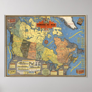 Kanada im Krieg Poster