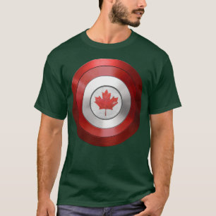 KANADA inspirierter kanadischer Schild T-Shirt