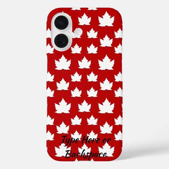 Kanada iPhone 8 / 7 Hüllen Kanada Souvenirs (Rückseite)
