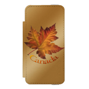 Kanada iPhone Brieftasche Kanada Maple Leaf Brieft Incipio Watson™ iPhone 5 Geldbörsen Hülle