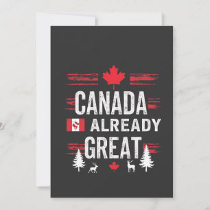 Kanada ist bereits groß Anti-MAGA Anti-Trump Einladung