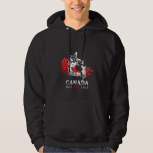 Kanada ist nicht zu verkaufen Funny Trump Amerika Hoodie