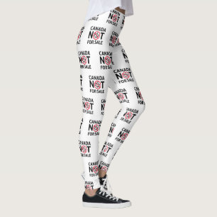 Kanada ist nicht zum Verkauf an die USA Patriotic Leggings
