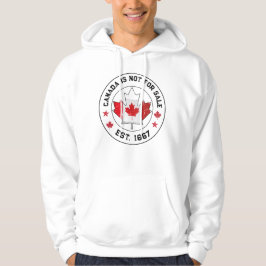 Kanada ist nicht zum Verkauf Est 1867 kanadische F Hoodie