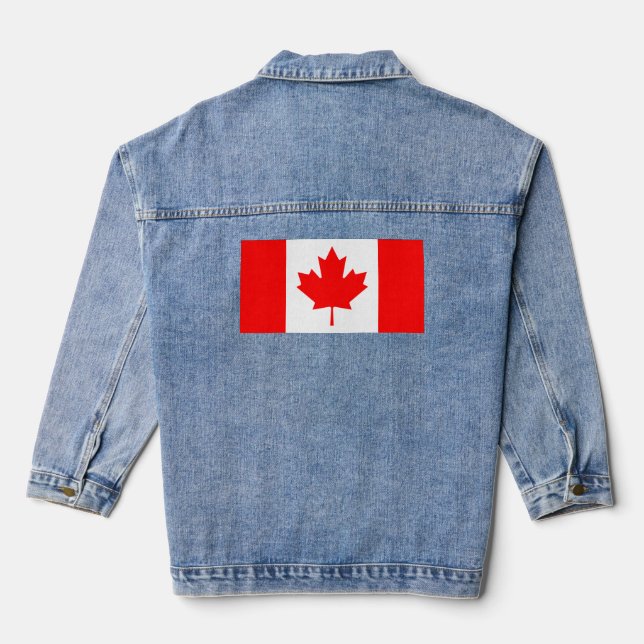 Kanada Jeansjacke (Rückseite)