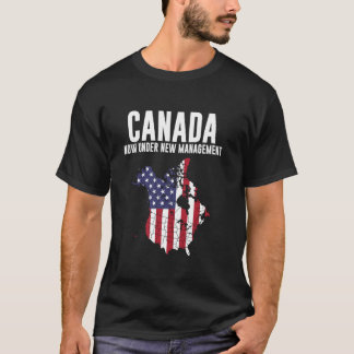 Kanada jetzt unter neuer Leitung Lustiger US-Fusio T-Shirt