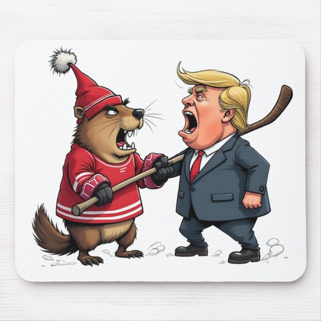 Kanada kämpft Trump Mousepad (Vorne)