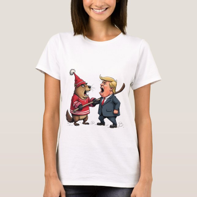 Kanada kämpft Trump T-Shirt (Vorderseite)