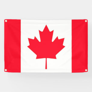 KANADA. Kanadische Flagge. Patriotic Banner