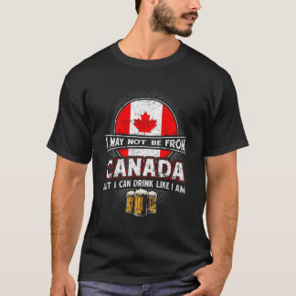 Kanada Kanadische Roots Kanadisches Kulturerbe Pro T-Shirt
