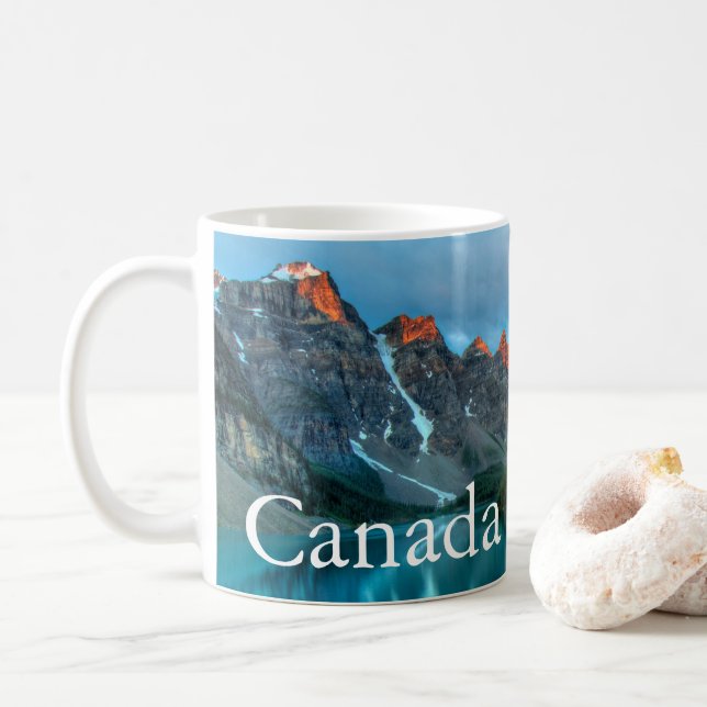 Kanada Kanadische Tasse Banff Coffee Souvenir (Mit Donut)