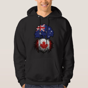 Kanada Kanadischer Australischer Tree Roots Hoodie