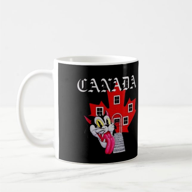 KANADA KATZEN KAFFEETASSE (Links)
