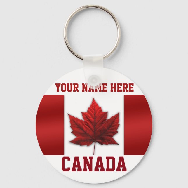Kanada Key Chain Personalisiert Canada Schlüsselan Schlüsselanhänger (Vorderseite)