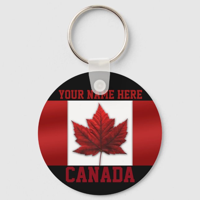 Kanada Key Chain Personalisiert Canada Schlüsselan Schlüsselanhänger (Vorderseite)