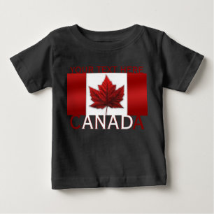 Kanada Kinder-Shirt Kanada-Flagge Kinder-Andenken  Baby T-shirt