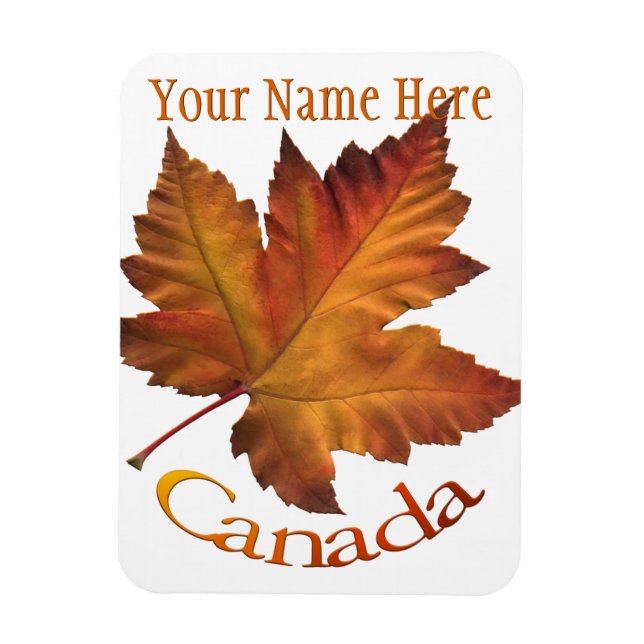 Kanada Kühlschrankmagnet Herbst Kanada Souvenir Ma Magnet (Vertikal)