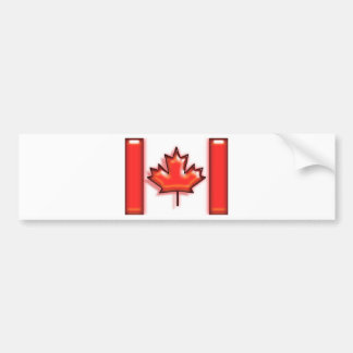 Kanada (Künstlerflagge) Autoaufkleber
