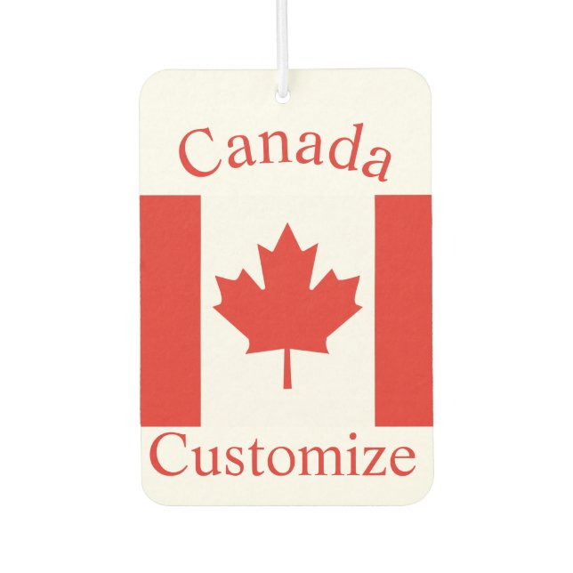 Kanada Landesflagge Thunder_Cove Autolufterfrischer (Vorderseite)