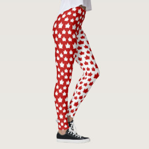 Kanada Leggings 2 Tone Canada Souvenir Pants