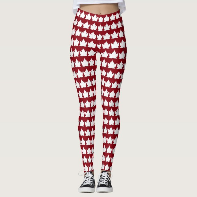 Kanada Leggings Classic Canada Souvenir Pants (Vorderseite)