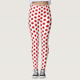 Kanada Leggings Kanada Ahornblatt Souvenirhose