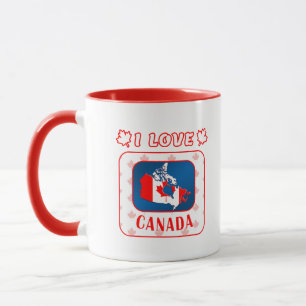 Kanada-Liebe Tasse