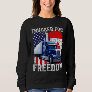 Kanada LKW-Freiheitskonvoi Kanadische LKW-Regel Sweatshirt