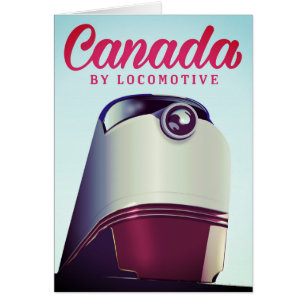 Kanada: Lokomotive-Poster der 50er Jahre