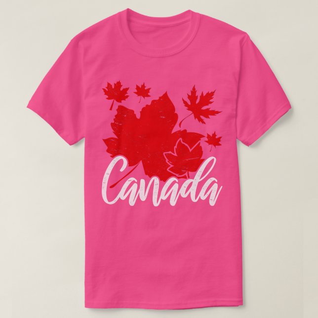Kanada Lover Canadian Maple Leaf Kanada 1 T-Shirt (Design vorne)