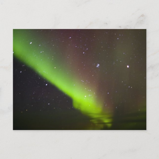 Kanada, Manitoba, Churchill. Aurora Borealis Postkarte (Vorderseite)