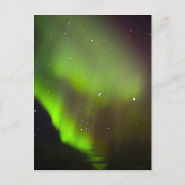 Kanada, Manitoba, Churchill. Aurora Borealis Postkarte (Vorderseite)