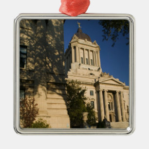 Kanada, Manitoba, Winnipeg: Manitoba Legislative Silbernes Ornament